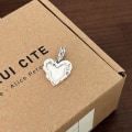 Pikkukuva 1 / 5: Riipus 925 hopeakorut Heart Stud muotikorut Ac8163