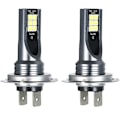 Pikkukuva 1 / 5: Erityinen polttimo H7 auton led-sumuvalot 200w ajovalojen polttimosarja 6000k valkoinen ajovalojen piilodekooderin sumuvalopolttimot, Cisea musta