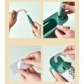 Miniatyrbild 3 av 5: Multifunktionell push-pull förvaringsställ för köksutrustning (grön)