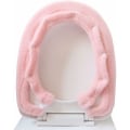 Pikkukuva 2 / 5: Pink button wc-istuin wc-istuin wc-istuin universal erittäin joustava wc-istuin irrotettava ja pestävä,