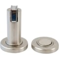 Miniatyrbilde 2 av 5: Magnetisk dørstopper MS010 i rustfritt stållook Dørstopper med gulv- og veggmonteringsmateriale, ø: 5 cm, h: 8,4