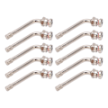 Miniatyrbillede 7 af 8: 10 stk. TR545D 60° ventilstammer til Alcoa 22,5\" & 24,5\" aluminiums lastbilhjul
