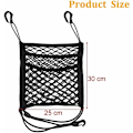 Miniatyrbild 3 av 5: Pet Isolation Net Dog Car Protection Net Car Dog Guard Pet Front Seat Guard