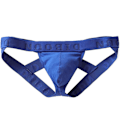 Miniatyrbild 1 av 2: Män Sexig Bandage G-String Strings Erotiska Trosor Underkläder Blue 2XL
