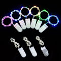 Miniatyrbillede 4 af 5: 12 Stk Led String Lights Hængende Have Festivals Dekoration Yellow 1m