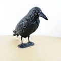 Pikkukuva 2 / 4: Simulaatio Black Crow, Pigeon Repeller, Muovinen Pigeon Repeller, Bird Repeller, Luonnollinen tuholaistorjunta