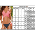 Miniatyrbilde 3 av 3: kvinner Halter Neck Push Up BH Bikini Sett Sommer Strand Badetøy Badedrakt Bading Watermelon Red-B M