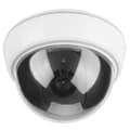 Dummy Dome Säkerhetskamera Blinkande LED-ljus Alarm Simulering