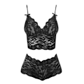 Miniatyrbilde 1 av 4: Kvinner Blonder Natttøy Nattøy Push Up Cami Sets Undertøy