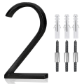 Miniatyrbilde 3 av 5: Sinklegering Flytende husnummer Bighted House Numbers 911 Synlighetsskilt 1