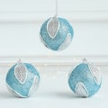 Miniatyrbilde 2 av 5: 12 stk juledekorasjoner Treanheng juledekorativ ball for god jul DIY julenissefest