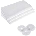 Miniatyrbild 1 av 5: 3-pack mesh med 4 rullar självhäftande fönstertejp 2 x 1,5 m vit