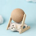 Miniatyrbild 1 av 5: Katt skrapleksaker Katt skrapleksaker Cat Claw Board Handlindad sisalrep Katt Kattram Slitstark kattskrapstolpe