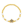 Pikkukuva 5 / 5: Rannekoru Vintage Zircon Star Muotikorut Ac8902 Green