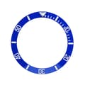 Aluminium Klocka Bezel Insats Ring Ersättning Blå