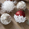 Miniatyrbillede 4 af 5: 12stk juletræspynt vedhæng Julepyntkugle