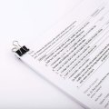 Miniatyrbillede 2 af 5: > Sæt med 24 dokumentclips > 32 mm > Æske med multifunktions papirclips > Indbindingsclips > Metal papirtegningsklips til noter > Brevpapir > Office Sup