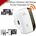 Miniatyrbild 1 av 5: WiFi Repeater 300Mbps, 2,4GHz, nätverksförlängare med lång räckvidd, Ethernet-port, WPS, AP-läge, enkel installation, kompatibilitet
