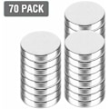 Pikkukuva 1 / 5: 70x neodyymimagneetit magneettilevylle N48 levyille Ø10x2mm