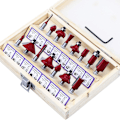 Miniatyrbilde 2 av 5: 12,7 mm wolframkarbidgrassett med 15 stk