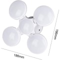 Miniatyrbild 2 av 5: Solar Lampa Solar Outdoor Camping LED Portable Emergency Light Five Leaf Emergency Lighting
