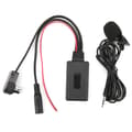 Bluetooth 5.0 AUX Kabeladapter med Mikrofon Handsfree Kompatibel Alpine CDA-9857 CDA-9886 CDA-117