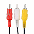Miniatyrbillede 2 af 3: OEM 6ft Rca Av Tv Lyd Video Stereo Kabelledning Til Playstation Ps1 Ps2 Ps3 A/v Kit