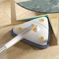 Miniatyrbilde 5 av 5: 360 graders roterende multifunksjonell rengjøringsmoppe White 1PC Fiber cloth