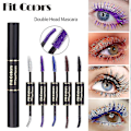 Miniatyrbillede 2 af 3: Double-ended Colour Mascara - Vandtæt tyk curling WHITE