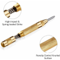 Miniatyrbilde 2 av 5: Hss 5 Stk Titanium Step Drill Bit Step Drill Bit Set Med High Speed ​​High Speed ​​Steel Bor Bits Med Aluminium Case Mult