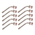 Miniatyrbillede 4 af 8: 10 stk. TR545D 60° ventilstammer til Alcoa 22,5\" & 24,5\" aluminiums lastbilhjul