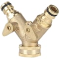 Miniatyrbillede 3 af 5: Y-låsesystem med 3/4" bar messing