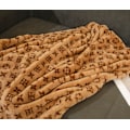 Miniatyrbillede 4 af 5: Krystal fleece lur tæppe dobbelt sofa tæppe kontor håndklæde quilt Air condition tæppe (80*120CM