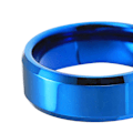 Miniatyrbilde 3 av 4: 1 Stk Ring Unisex rustfritt stålspeil Lett fingerring til bryllup Golden US 9