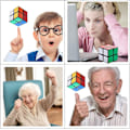 Pikkukuva 5 / 5: Toisen asteen Rubikin kuutio - Mattamusta