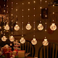 Miniatyrbild 4 av 5: 10 LED Solar String Lights, 【Soldrivna】 Strängljus för utomhus och inomhus ， Juldekoration (Jultomten)