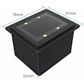 Miniatyrbilde 4 av 5: Innebygd strekkodeskanner Automatisk induksjon 1D/2D/QR strekkodeskanner Støtte USB-tilkobling Kommandokontroll