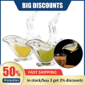 Miniatyrbilde 1 av 2: 1 stk Juicer Orange Squeezer Lemon Clip Manuell Transparent Frukt Juicer Hjem Kjøkken Bar Gadget Sitron Juicer Appelsin Squeezer Tool