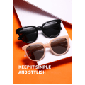 Miniatyrbilde 2 av 5: Macaron solbriller Custom Street Style Shades Mote solskjermer Platemateriale Briller (Jelly Pink