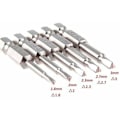 Pikkukuva 5 / 5: Pieces S2 Teräksinen kolmiokantainen magneettinen set 1,8 mm, 2 mm, 2,3 mm, 2,7 mm, 3 mm kuusiovarsi, pituus 50 mm