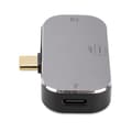 Miniatyrbilde 8 av 8: USB C Hub 3 i 1 Type C hann til Mini DP 2 Type C hunn dokkingstasjon kompatibel med Windows Android OS X
