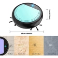 Miniatyrbild 2 av 5: Robotdammsugare, 4 i 1 3200Pa Supertyst automatisk intelligent sopmaskin med sopning och undvikande av hinder för husdjurshår, hård matta,