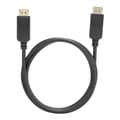 DP till DP Kabel Svart ABS Material Version 1.2 4K 60Hz 3M Datorskärm Konverterare