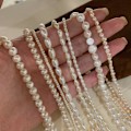 Miniatyrbilde 2 av 5: Halskjede Pearl Smile Stud Jenter&#39; Motesmykker Ac3426 L Size