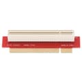PCIe Riser-kort 90 graders horisontell adapter för 1U 2U serverchassi liten dator