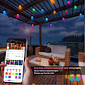 Miniatyrbild 4 av 5: 15M utomhus slingor med LED IP65 vattentät, dekoration utomhus String Lights， Fjärrkontroll