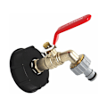 Miniatyrbillede 1 af 5: Messing S60*6 variabel 4-punkts - 1/2 tomme armaturnippel hanetilslutning vandtankhane regnvandsopsamlingshane,