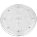Miniatyrbilde 4 av 5: 9 tommers platespiller Lazy platespiller 360 graders plast platespiller egnet for plassering av frukt vannflasker krydderflasker