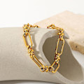Miniatyrbillede 3 af 5: Armbånd Sample Style Daily Outfit Metallic Element B1410
