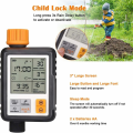 Miniatyrbillede 5 af 5: Automatisk vandingstimer til haven, udendørsvandingstimer, sprinklertimer med stort LCD-display,
